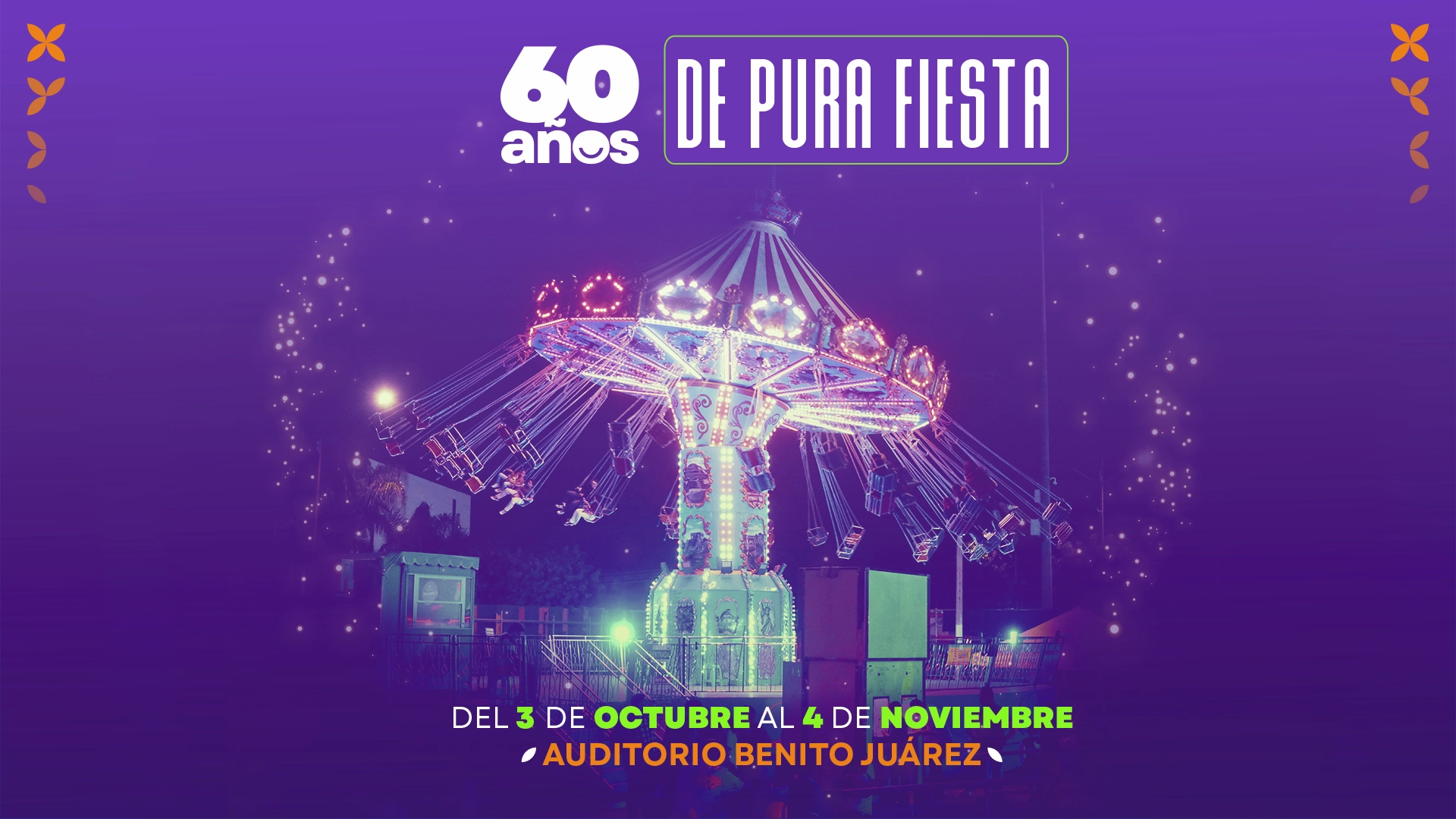 Poster de Fiestas de Octubre