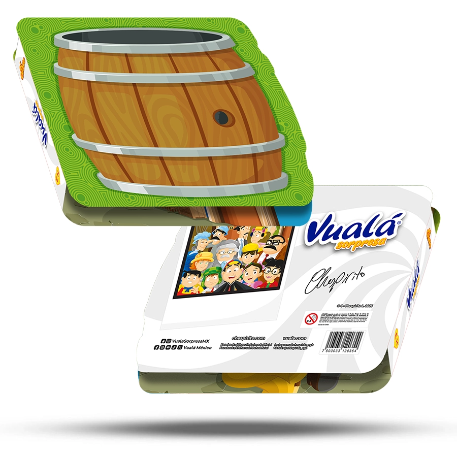 Producto Cajas de Vuala Sorpresa (Seleccion Mexicana 2026 o Chespirito)